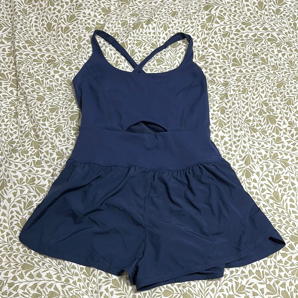 Navy Blue Women's Jumpsuit